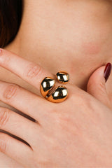 On My Mind 18K Gold Plated Open Ring - SHE BADDY© ONLINE WOMEN FASHION & CLOTHING STORE