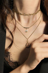 Want To Know You Better Triple-Layered Necklace - SHE BADDY© ONLINE WOMEN FASHION & CLOTHING STORE