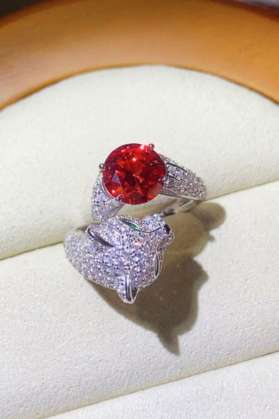 2 Carat Moissanite Adjustable Animal Ring - SHE BADDY© ONLINE WOMEN FASHION & CLOTHING STORE