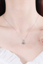 Unique and Chic Moissanite Pendant Necklace - SHE BADDY© ONLINE WOMEN FASHION & CLOTHING STORE