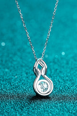 1 Carat Moissanite Pendant Necklace - SHE BADDY© ONLINE WOMEN FASHION & CLOTHING STORE