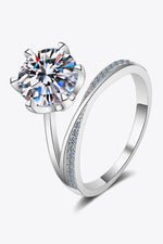 3 Carat Moissanite 6-Prong Ring - SHE BADDY© ONLINE WOMEN FASHION & CLOTHING STORE