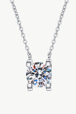 1 Carat Moissanite Chain Necklace - SHE BADDY© ONLINE WOMEN FASHION & CLOTHING STORE