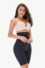 Full Size High Waisted Pull-On Shaping Shorts - SHE BADDY© ONLINE WOMEN FASHION & CLOTHING STORE