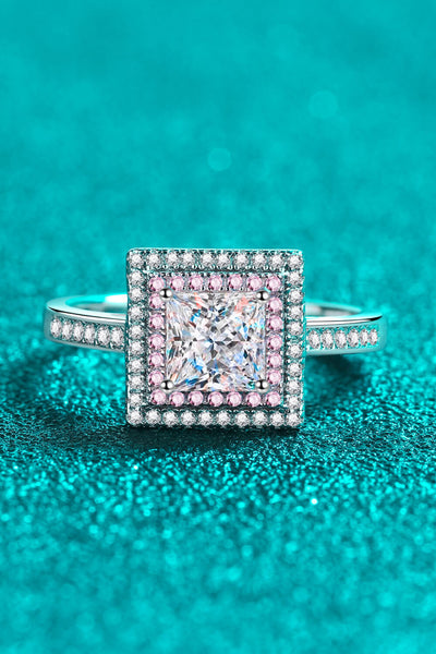 Stay Elegant 1 Carat Moissanite Ring - SHE BADDY© ONLINE WOMEN FASHION & CLOTHING STORE