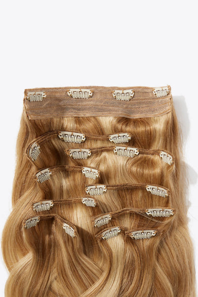16'' 100g #10 Clip-in Hair Extensions Human Virgin Hair - SHE BADDY© ONLINE WOMEN FASHION & CLOTHING STORE
