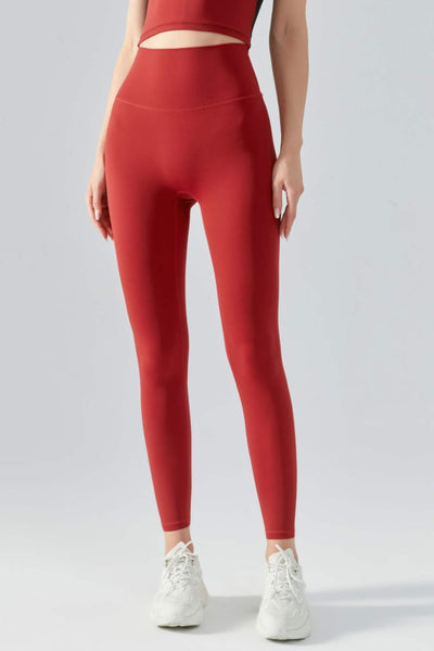 Wide Waistband Active Leggings - SHE BADDY© ONLINE WOMEN FASHION & CLOTHING STORE