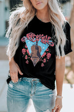 NASHVILLE Graphic T-Shirt - SHE BADDY© ONLINE WOMEN FASHION & CLOTHING STORE