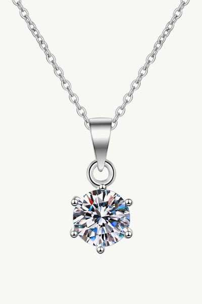 Get What You Need Moissanite Pendant Necklace - SHE BADDY© ONLINE WOMEN FASHION & CLOTHING STORE