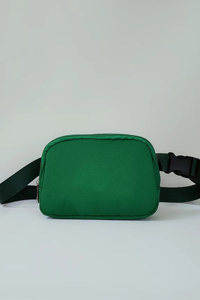 Buckle Zip Closure Fanny Pack - SHE BADDY© ONLINE WOMEN FASHION & CLOTHING STORE