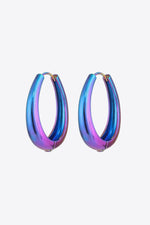 Multicolored Huggie Earrings - SHE BADDY© ONLINE WOMEN FASHION & CLOTHING STORE