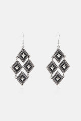 Stainless Steel Geometric Dangle Earrings - SHE BADDY© ONLINE WOMEN FASHION & CLOTHING STORE