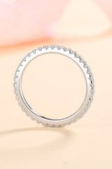 Curious Time 925 Sterling Silver Moissanite Ring - SHE BADDY© ONLINE WOMEN FASHION & CLOTHING STORE