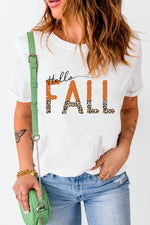 HELLO FALL Graphic Tee - SHE BADDY© ONLINE WOMEN FASHION & CLOTHING STORE