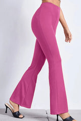 High Rise Flare Pants - SHE BADDY© ONLINE WOMEN FASHION & CLOTHING STORE
