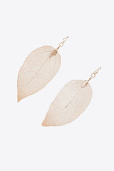 Leaf-Shaped Dangle Earrings - SHE BADDY© ONLINE WOMEN FASHION & CLOTHING STORE