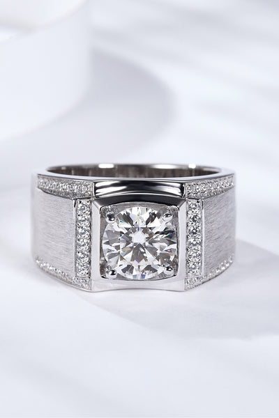 So Charmed 1 Carat Moissanite Ring - SHE BADDY© ONLINE WOMEN FASHION & CLOTHING STORE