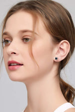 925 Sterling Silver Square Moissanite Stud Earrings - SHE BADDY© ONLINE WOMEN FASHION & CLOTHING STORE