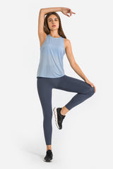 High Waist Ankle-Length Yoga Leggings - SHE BADDY© ONLINE WOMEN FASHION & CLOTHING STORE