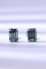 2 Carat Moissanite Stud Earrings in Green - SHE BADDY© ONLINE WOMEN FASHION & CLOTHING STORE