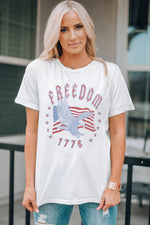 FREEDOM 1776 Graphic Tee - SHE BADDY© ONLINE WOMEN FASHION & CLOTHING STORE