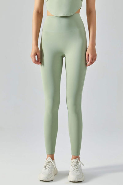 Wide Waistband Active Leggings - SHE BADDY© ONLINE WOMEN FASHION & CLOTHING STORE