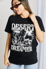 mineB Full Size DESERT DREAMER Graphic Tee - SHE BADDY© ONLINE WOMEN FASHION & CLOTHING STORE