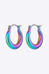 Darling Heart Multicolored Huggie Earrings - SHE BADDY© ONLINE WOMEN FASHION & CLOTHING STORE