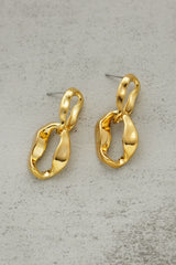 18K Gold-Plated Copper Double-Hoop Earrings - SHE BADDY© ONLINE WOMEN FASHION & CLOTHING STORE