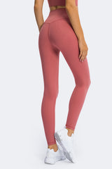 High Rise Ankle Length Yoga Leggings - SHE BADDY© ONLINE WOMEN FASHION & CLOTHING STORE