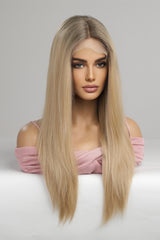 13*2" Lace Front Wigs Synthetic Long Straight 24'' 150% Density - SHE BADDY© ONLINE WOMEN FASHION & CLOTHING STORE