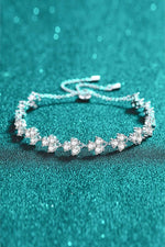 Adjustable Moissanite Bracelet - SHE BADDY© ONLINE WOMEN FASHION & CLOTHING STORE