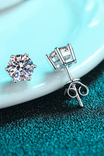 Endless Cheer Moissanite Stud Earrings - SHE BADDY© ONLINE WOMEN FASHION & CLOTHING STORE