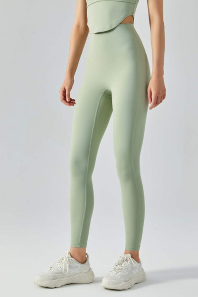 Wide Waistband Active Leggings - SHE BADDY© ONLINE WOMEN FASHION & CLOTHING STORE