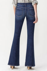 Lovervet Full Size Joanna Midrise Flare Jeans - SHE BADDY© ONLINE WOMEN FASHION & CLOTHING STORE