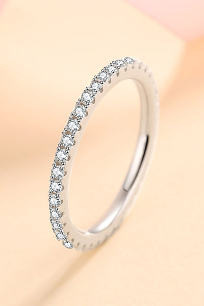 Curious Time 925 Sterling Silver Moissanite Ring - SHE BADDY© ONLINE WOMEN FASHION & CLOTHING STORE