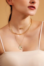 18K Gold Plated 3-Piece Pendant Necklace Set - SHE BADDY© ONLINE WOMEN FASHION & CLOTHING STORE