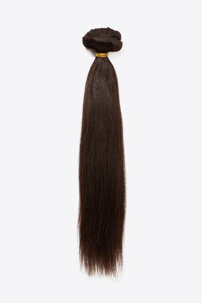 18" 160g #2 Straight Clip-in Hair Extensions Human Hair - SHE BADDY© ONLINE WOMEN FASHION & CLOTHING STORE