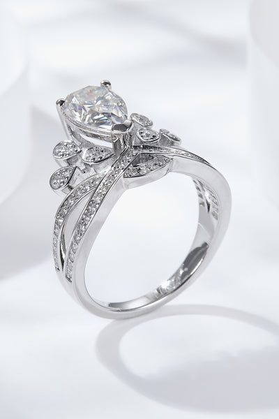 1.5 Carat Moissanite Crown-Shaped Ring - SHE BADDY© ONLINE WOMEN FASHION & CLOTHING STORE