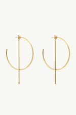 C-Hoop Stainless Steel Earrings - SHE BADDY© ONLINE WOMEN FASHION & CLOTHING STORE