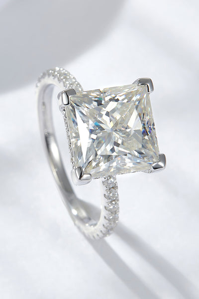 5.52 Carat Moissanite Side Stone Ring - SHE BADDY© ONLINE WOMEN FASHION & CLOTHING STORE