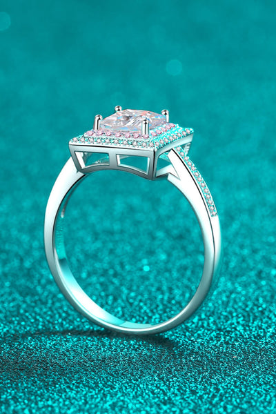 Stay Elegant 1 Carat Moissanite Ring - SHE BADDY© ONLINE WOMEN FASHION & CLOTHING STORE