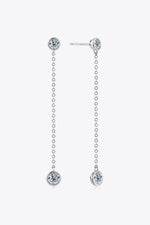 Moissanite Chain Earrings - SHE BADDY© ONLINE WOMEN FASHION & CLOTHING STORE