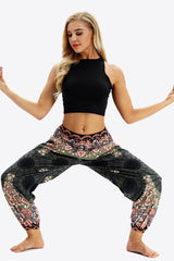 Makes Me Wonder Printed Pants - SHE BADDY© ONLINE WOMEN FASHION & CLOTHING STORE