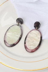 Teardrop Acrylic Earrings - SHE BADDY© ONLINE WOMEN FASHION & CLOTHING STORE