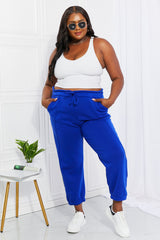 Zenana Full Size Can't Stop Me Paperbag Waist Joggers - SHE BADDY© ONLINE WOMEN FASHION & CLOTHING STORE