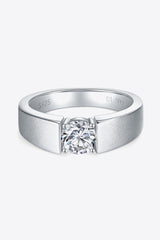 925 Sterling Silver I Carat Moissanite Ring - SHE BADDY© ONLINE WOMEN FASHION & CLOTHING STORE