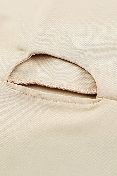 Heathered Cutout Scoop Neck Tank - SHE BADDY© ONLINE WOMEN FASHION & CLOTHING STORE