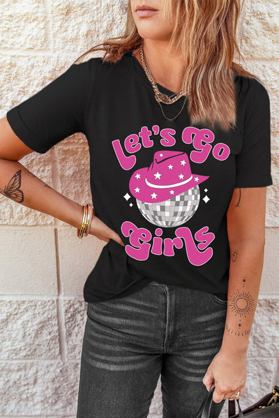 LET'S GO GIRLS Graphic Tee Shirt - SHE BADDY© ONLINE WOMEN FASHION & CLOTHING STORE