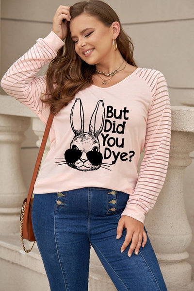 Plus Size BUT DID YOU DYE Graphic Easter Tee - SHE BADDY© ONLINE WOMEN FASHION & CLOTHING STORE